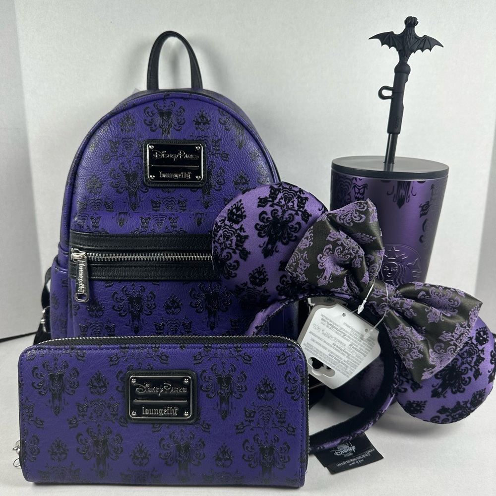 Loungefly Haunted Mansion Wallpaper Bundle - Picture 1 of 5